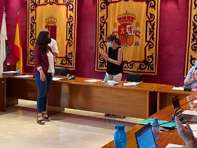 María Espín toma posesión como concejala en el Ayuntamiento de Bullas ...