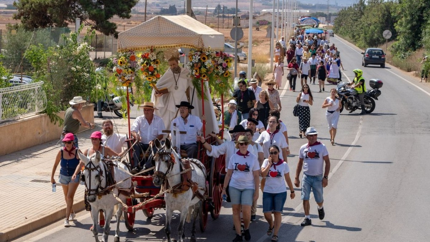 Cartagena saca en romería a su patrón San Ginés de la Jara News Europa
