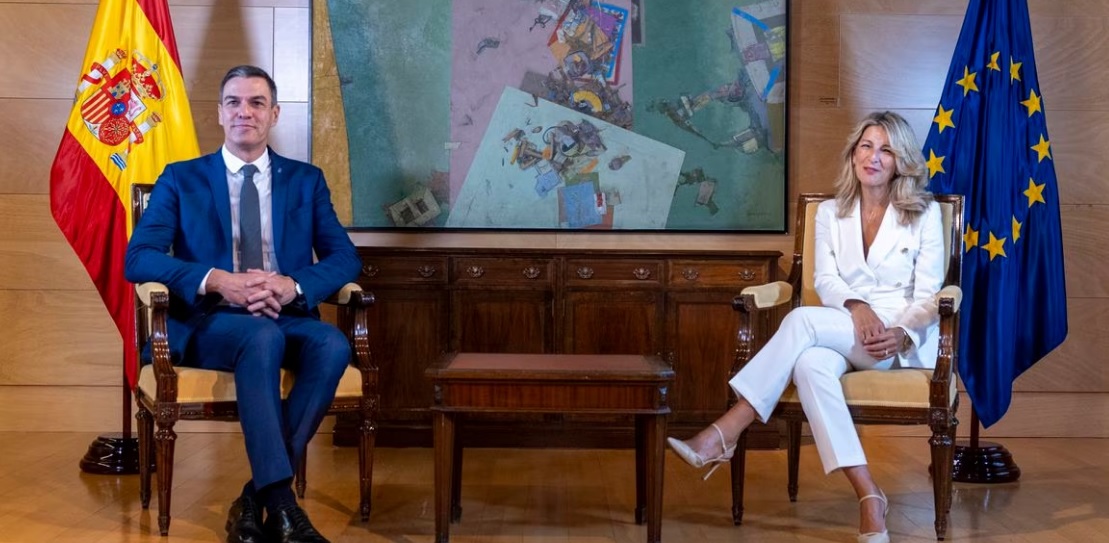 PSOE y Sumar alcanzan un acuerdo de Gobierno que incluye la semana ...