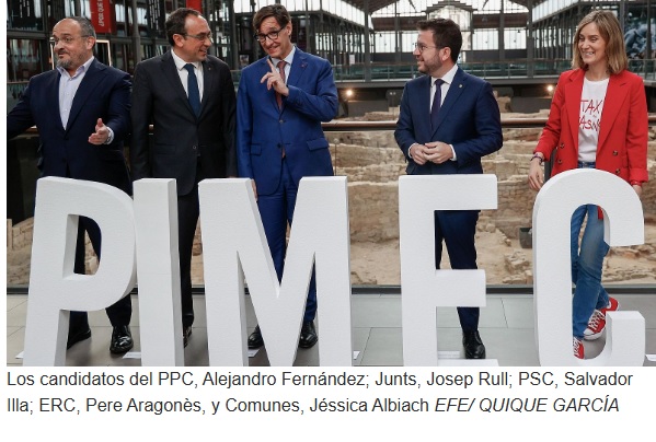 El PSC ganaría las elecciones catalanas con claridad y Junts se pondría ...