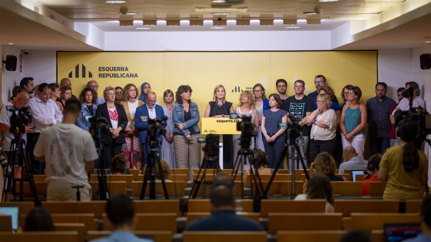 La dirección de ERC avala el preacuerdo con el PSC para investir a ...